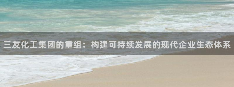 球盟会封号：三友化工集团的重组：构建可持续发展的现代企业生态