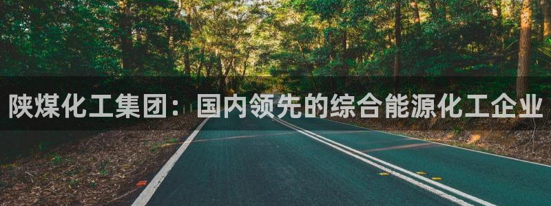 球盟会登陆：陕煤化工集团：国内领先的综合能源化工企业