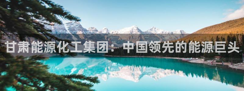 球盟会黑台子：甘肃能源化工集团：中国领先的能源巨头