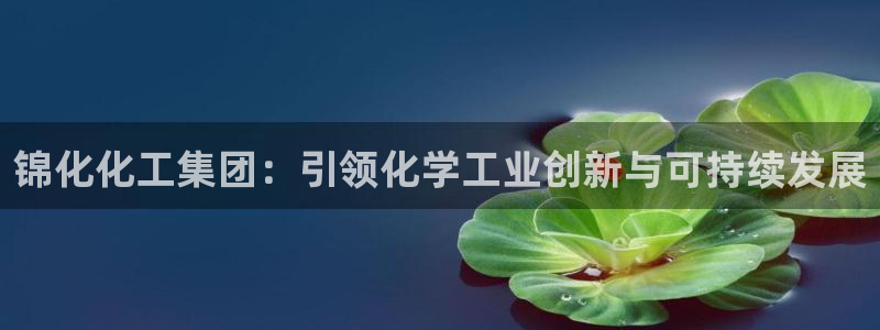 球盟会最新：锦化化工集团：引领化学工业创新与可持续发展