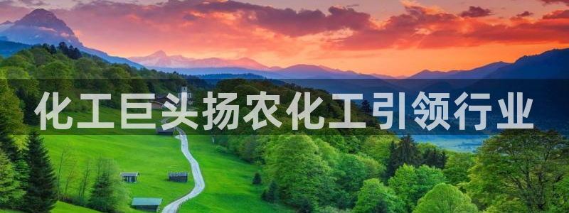 球盟会登陆入口：化工巨头扬农化工引领行业