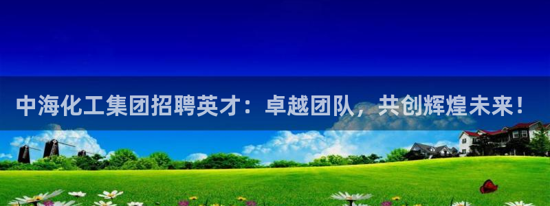 球盟会吧：中海化工集团招聘英才：卓越团队，共创辉煌未来！