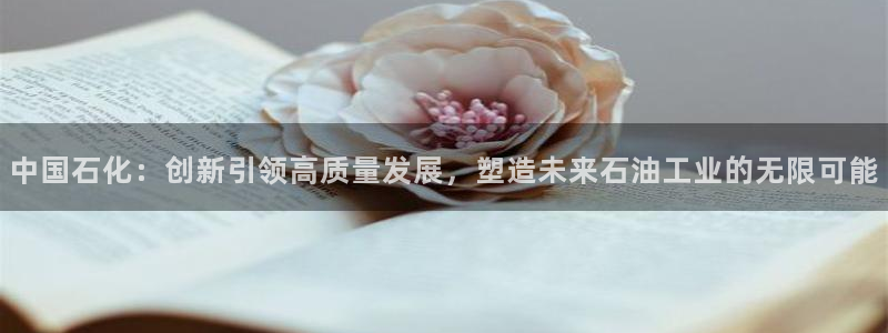 球盟会在线网站：中国石化：创新引领高质量发展，塑造未来石油工