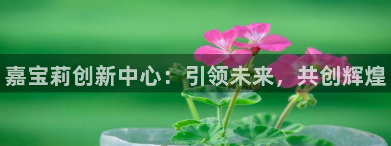 球盟会qm8597：嘉宝莉创新中心：引领未来，共创辉煌