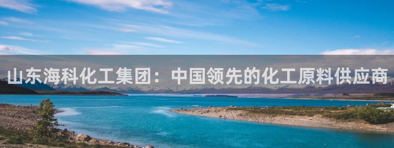 球盟会进不去吗：山东海科化工集团：中国领先的化工原料供应商