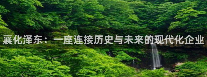 球盟会qmh官网：襄化泽东：一座连接历史与未来的现代化企业